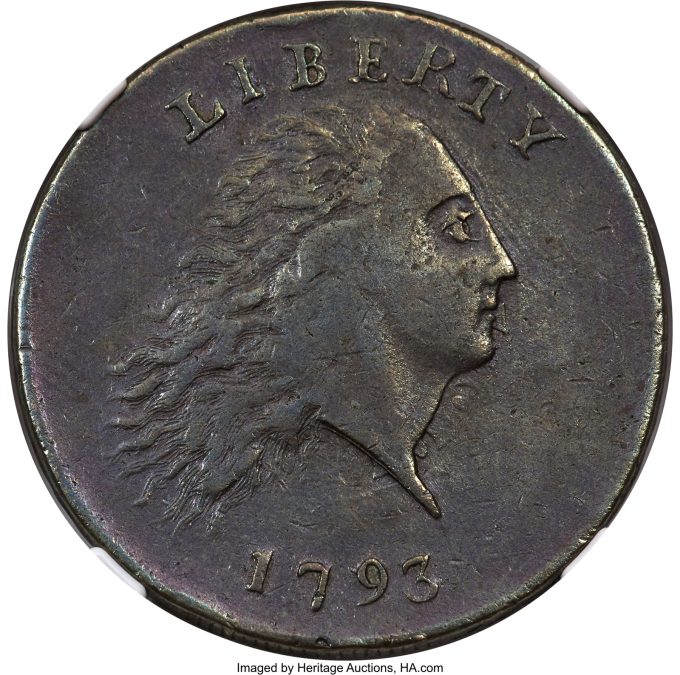 1793 S-3, B-4 Chain Cent, XF45