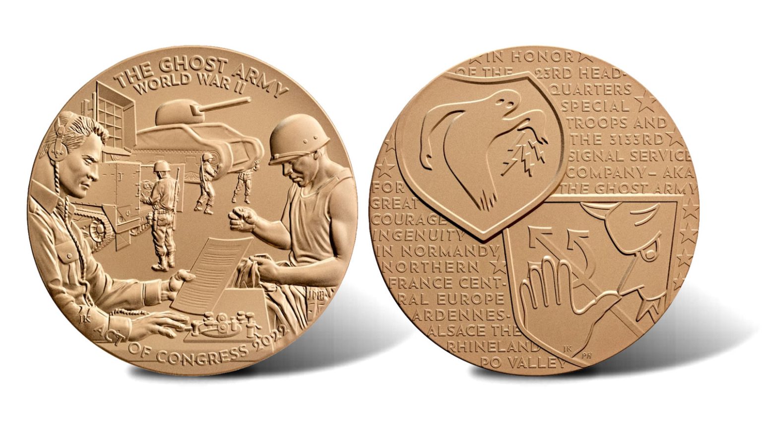 Ghost Army Bronze Medals Now Available | CoinNews