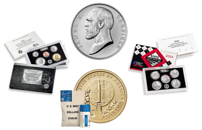 US Mint products for April