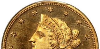 Heritage’s May CSNS US Coins Auction Tops $52 Million 1863 Ten Dollar, PR64 Cameo