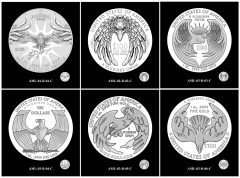 2025 American Liberty Gold Coin Designs - Reverses 1C-6C