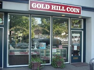 Gold Hill Coin Store front