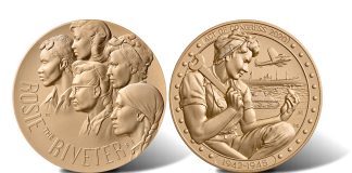 Rosie the Riveter Bronze Medals Now Available Rosie the Riveter Bronze Medal - 3-Inch