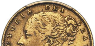 Top-Tier Sovereigns Among Rarities Featured at Heritage’s May CSNS World & Ancient Coins Auction Victoria gold '827/#22' Sovereign 1863 XF40 PCGS