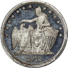 1872 Amazonian Quarter, PR66 Cameo