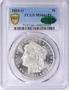 1884-O-MORGAN-MS66PL