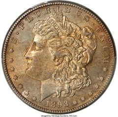 1893-S Morgan Dollar, MS63