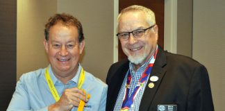 CSNS Honors Numismatic Hobbyists at 2024 Convention Chris Seuntjens and Mitch Ernst