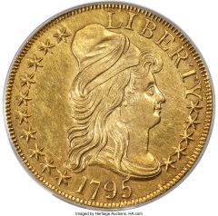 1795 Small Eagle Five, MS62