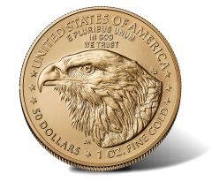 2024-W $50 Uncirculated American Gold Eagle – reverse