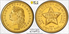 1880 Flowing Hair $4 PCGS PR66 CAM CAC