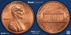 1983 Lincoln Cent Struck on Bronze Planchet