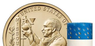2024 American Innovation Dollar for Missouri Available in U.S. Mint Rolls and Bags Roll of 2024-P American Innovation Dollars for Missouri