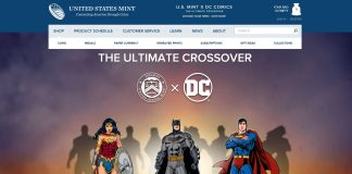 U.S. Mint Announces DC Super Heroes Coins and Medals Series, Invites Public to Vote on Featured Characters Screen shot US Mint survey page for DC Super Heroes Survey