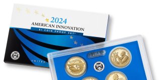 Proof Set of 2024 American Innovation Dollars Available US Mint image 2024 American Innovation $1 Coin Proof Set