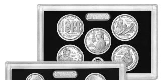 US Mint Sales: 2024 Silver Proof Set at 148,676 A U.S. Mint product image of the 2024 Silver Proof Set