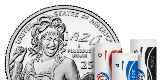 Celia Cruz Quarters Available in U.S. Mint Rolls and Bags US Mint image 2024 P D S Celia Cruz quarter and rolls