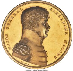 Major General Alexander Macomb’s Congressional Gold Medal
