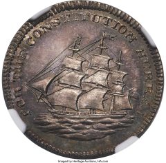 1834_Whig_Victory_Low-6C, HT-14C Silver Token, MS61