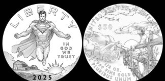 National Coin Week 2025 Explores the Power of Pop Culture in Coins 2025 $50 Superman Gold Coin Candidate Designs