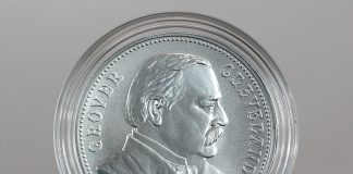 US Mint Sales: 2024 Holiday Ornaments and Grover Cleveland Medal Debut CoinNews photo Grover Cleveland Presidential Silver Medal