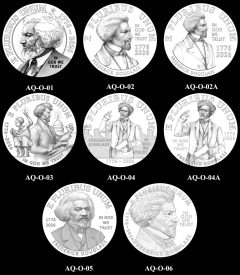 Candidate Designs Obverse 2026 Semiquincentennial Abolitionism Quarter