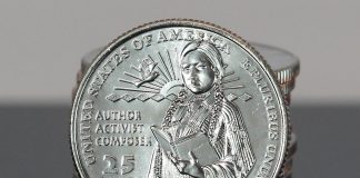 US Mint Sales: Zitkala-Ša Quarters Debut CoinNews Photo stack of 2024 Zitkala-Ša quarters