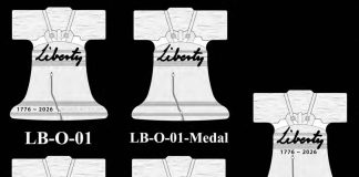U.S. Mint Considering Non-Round 2026 Liberty Bell Gold Coins and Silver Medal Obverse Candidate Designs Non-Round 2026 Liberty Bell Coins and Medal