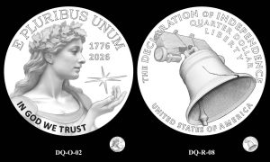 2026 Declaration of Independence Quarter Designs Recommended