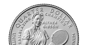 2025 Althea Gibson Quarter Enters Circulation, Final in American Women Series 2025 Althea Gibson quarter image