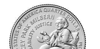 Circulation of 2025 Stacey Park Milbern Quarter Begins Aug. 11 2025 Stacey Park Milbern quarter image