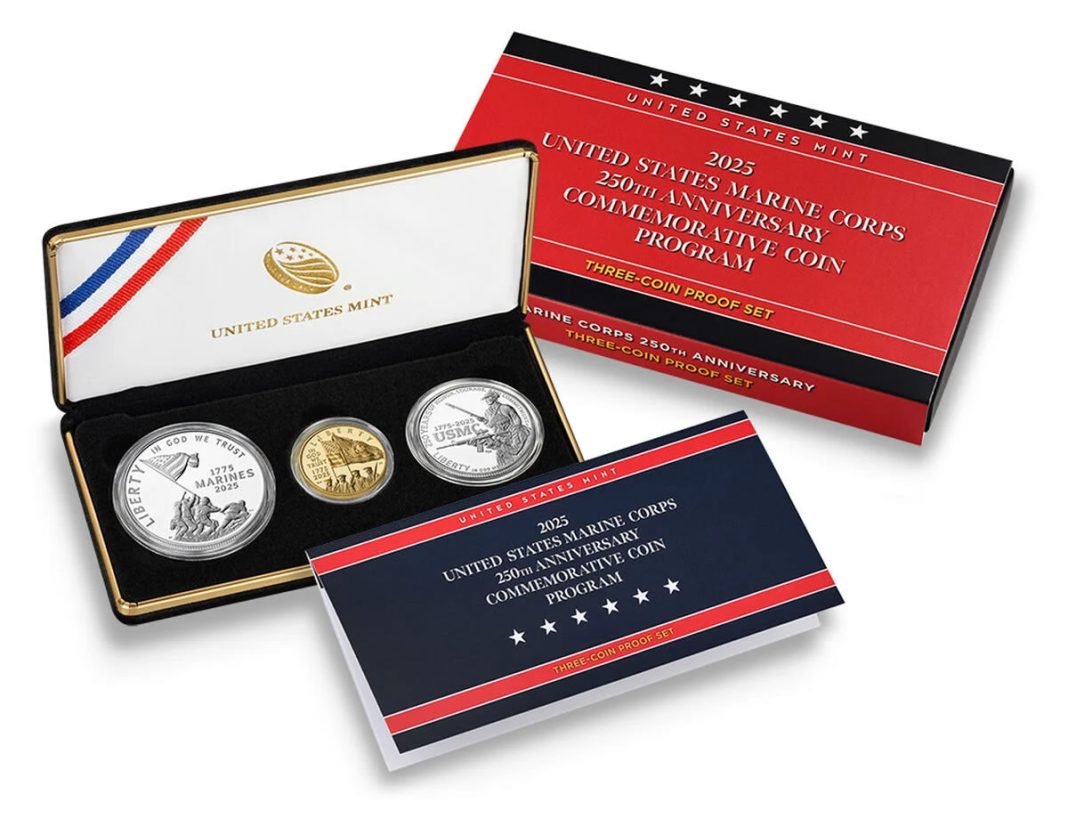 US Mint Sales: Marine Coins Up, Proof Silver Eagle Down