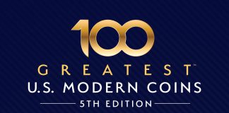 “Modern Makeover” Unveiled in the Fifth Edition of 100 Greatest U.S. Modern Coins 100G-Mod-US-Coins 5th_Coins_5th_6x9 Cover flat