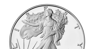 US Mint Sales: 2025-W Proof Silver Eagle and Arkansas Dollar Debut 2025-W Proof American Silver Eagle (Obverse)