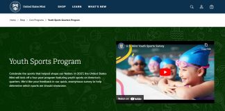 U.S. Mint Invites Americans to Help Shape Youth Sports Coin Designs Screenshot US Mint Quarter Youth Sports