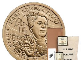 2025 Native American $1 Coins Available in Rolls, Bags and Boxes U.S. Mint product image for the 2025 Native American dollar