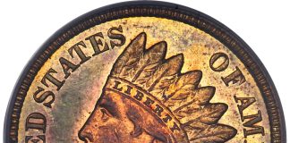 Elite Collections of Double Eagles, Seated Dollars and Indian Head Cents Featured in Heritage’s Long Beach US Coins Auction 1888 7 Cent, MS64 Red and Brown