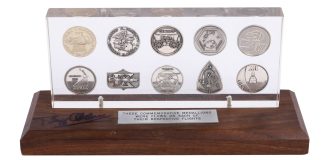 Buzz Aldrin’s Gemini Medallion Set Among Highlights of NASA Engineer’s Estate Auction Gemini missions medallions