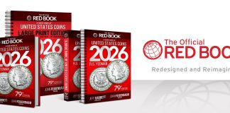 Whitman’s 2026 Red Book: A Bigger, Better Guide for Coin Collectors Launches April 8 Now available in more industry-standard 6x9” formats, including hardcover, perfect bound softcover, and spiral-bound, as well as large print spiral-bound, both in double-coil.