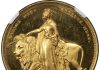 Heritage to Offer Historic Peh Family Collection in Hong Kong and ANA Auctions Victoria gold Proof "Una and the Lion" 5 Pounds 1839 PR63 Ultra Cameo NGC