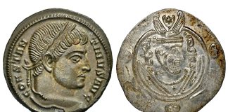 EIGHTH ERA Mobile Game Rewards Players with NGC-Certified Ancient Coins Roman Constantine and Tabaristan hemidrachm