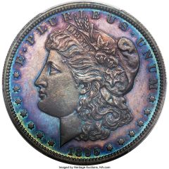 1895 Morgan Dollar, PR64)PCGS