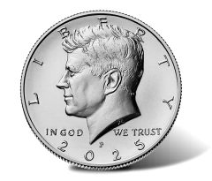 2025 Kennedy Half Dollar (obverse)
