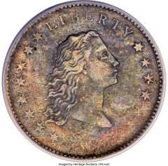 1794 B-1, BB-1 Silver Dollar, XF40 PCGS CAC