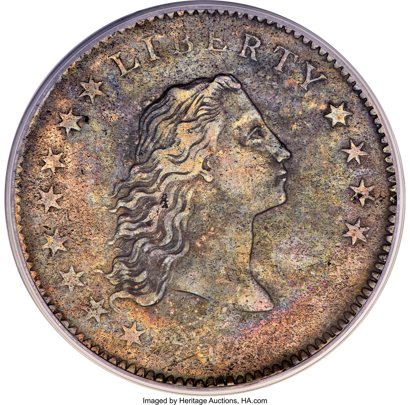 1792 Copper Disme, Judd-11, MS64 Red and Brown PCGS CAC