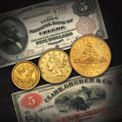 Centennial Collection of Colorado coins and notes
