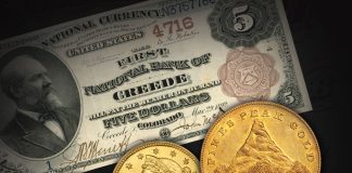 Centennial Collection of Colorado Coins and Bank Notes Offered by GreatCollections in June Centennial Collection of Colorado coins and notes