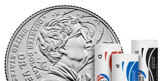 Dr. Vera Rubin Quarters Available in U.S. Mint Rolls and Bags US Mint image 2025 P D S Dr. Vera Rubin quarter and rolls