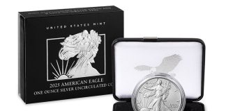 2025-W Uncirculated American Silver Eagle Launches at $91 with 90,000 Limit US Mint product image 2025-W Uncirculated American Silver Eagle