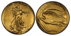1907 Ultra High Relief Double Eagle - Saint-Gaudens estate